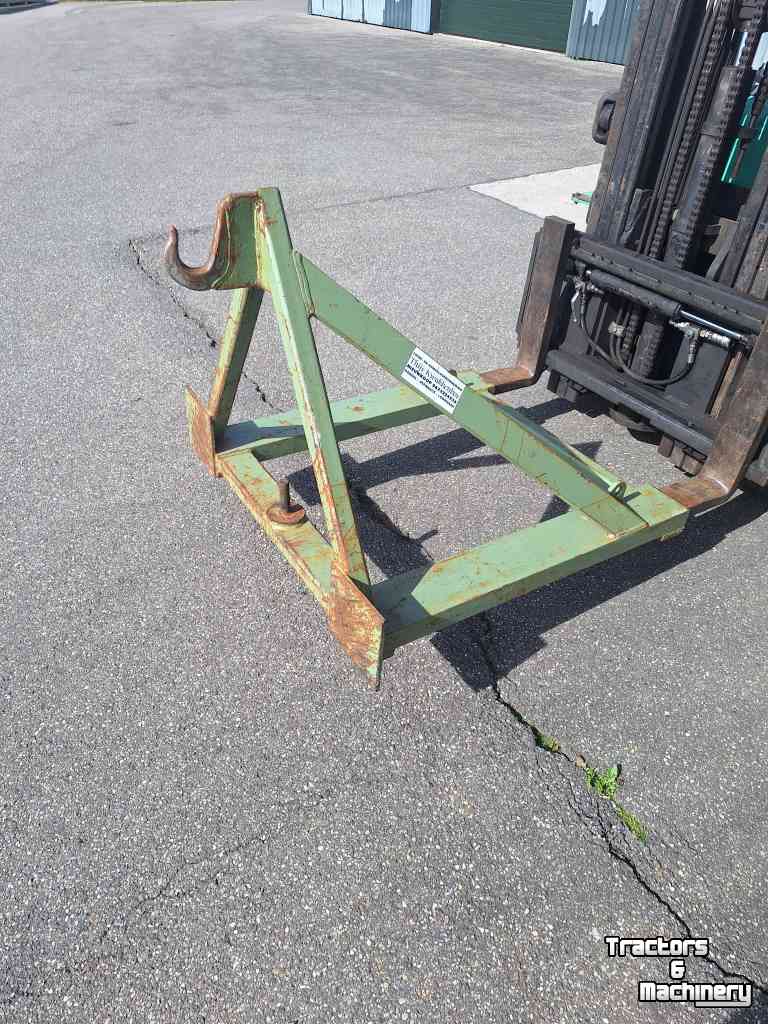 Adapter  Heftruck bok 3 punt bok