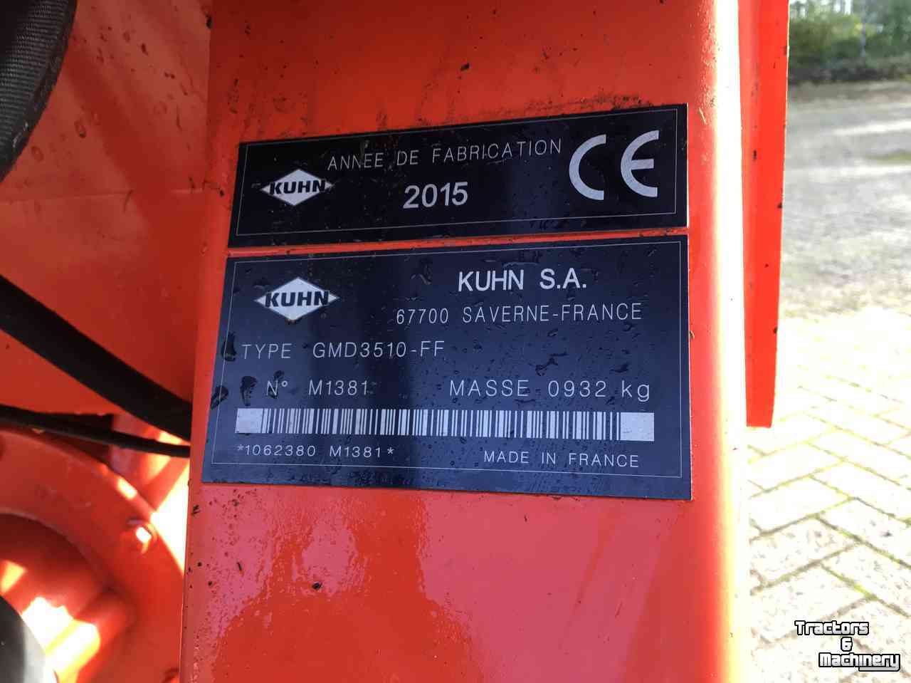 Mähwerk Kuhn GMD 3510