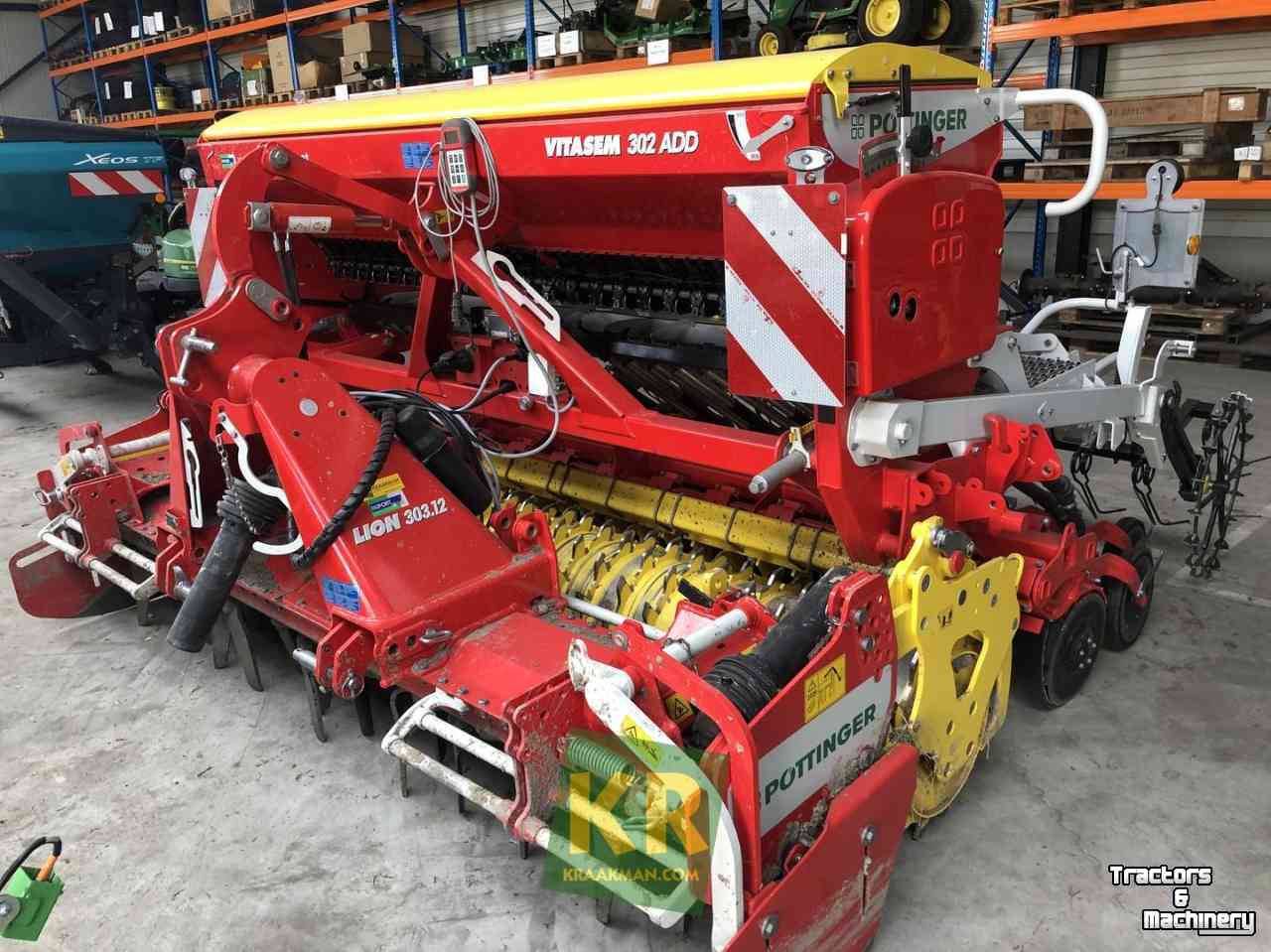 Drillmaschine Pottinger Vitasem Vitasem 302 ADD  Nokkenrad Zaaimachine / Opbouwzaaimacchine
