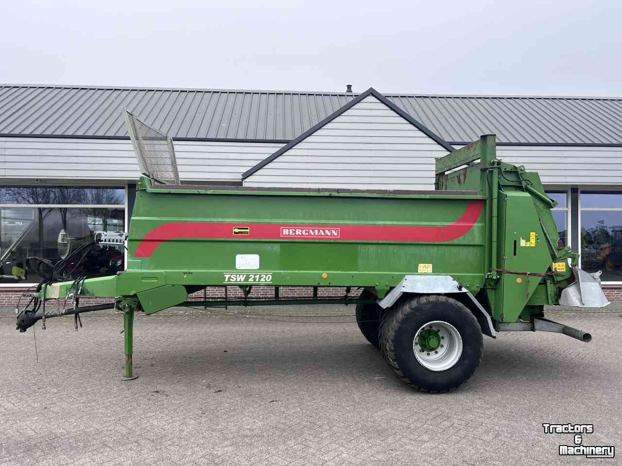 Stalldungstreuer Bergmann TSW 2120 E strooier