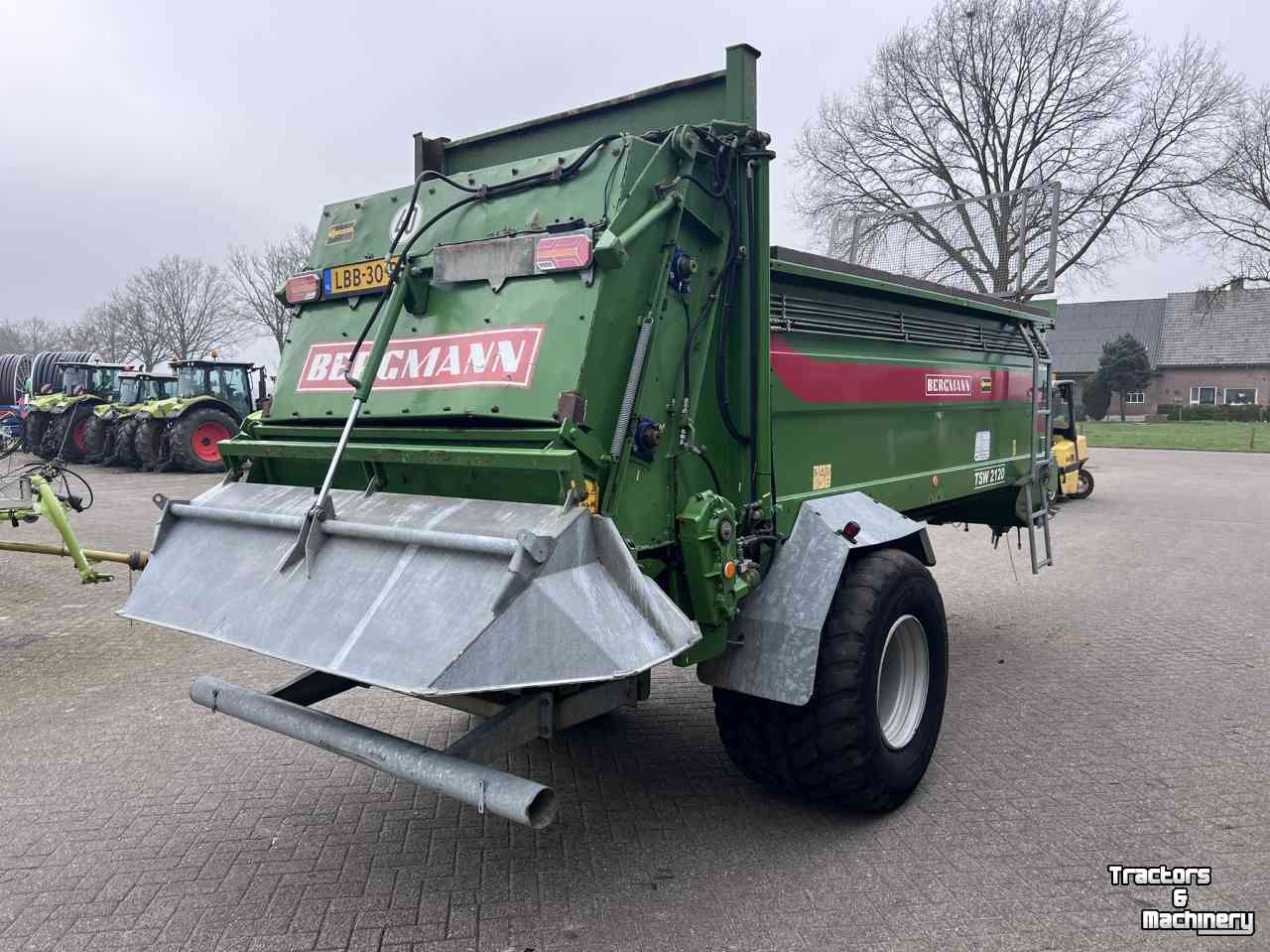 Stalldungstreuer Bergmann TSW 2120 E strooier
