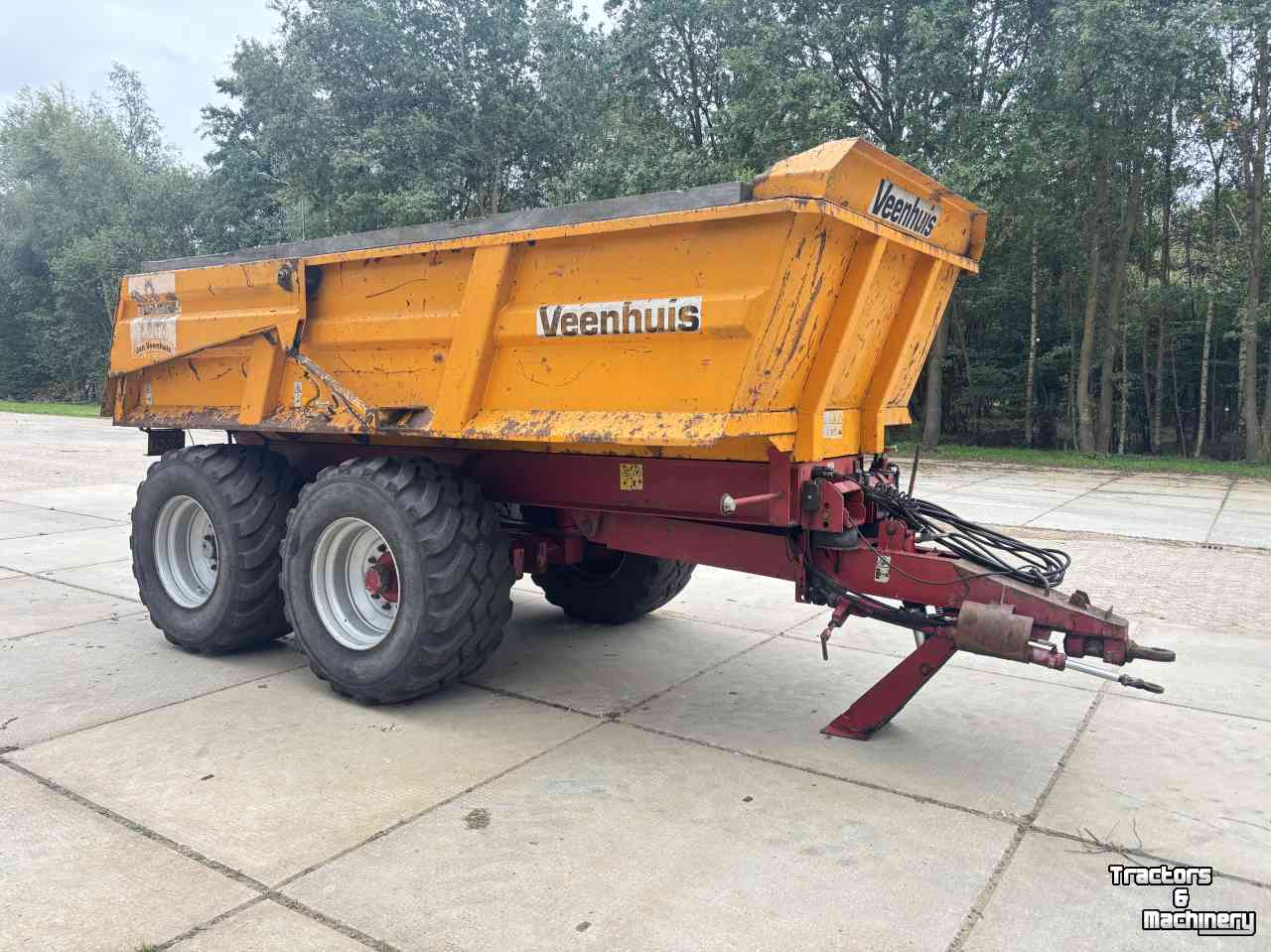 Erdbau-kipper Veenhuis Jvzk 18000 zanddumper dumper kipper