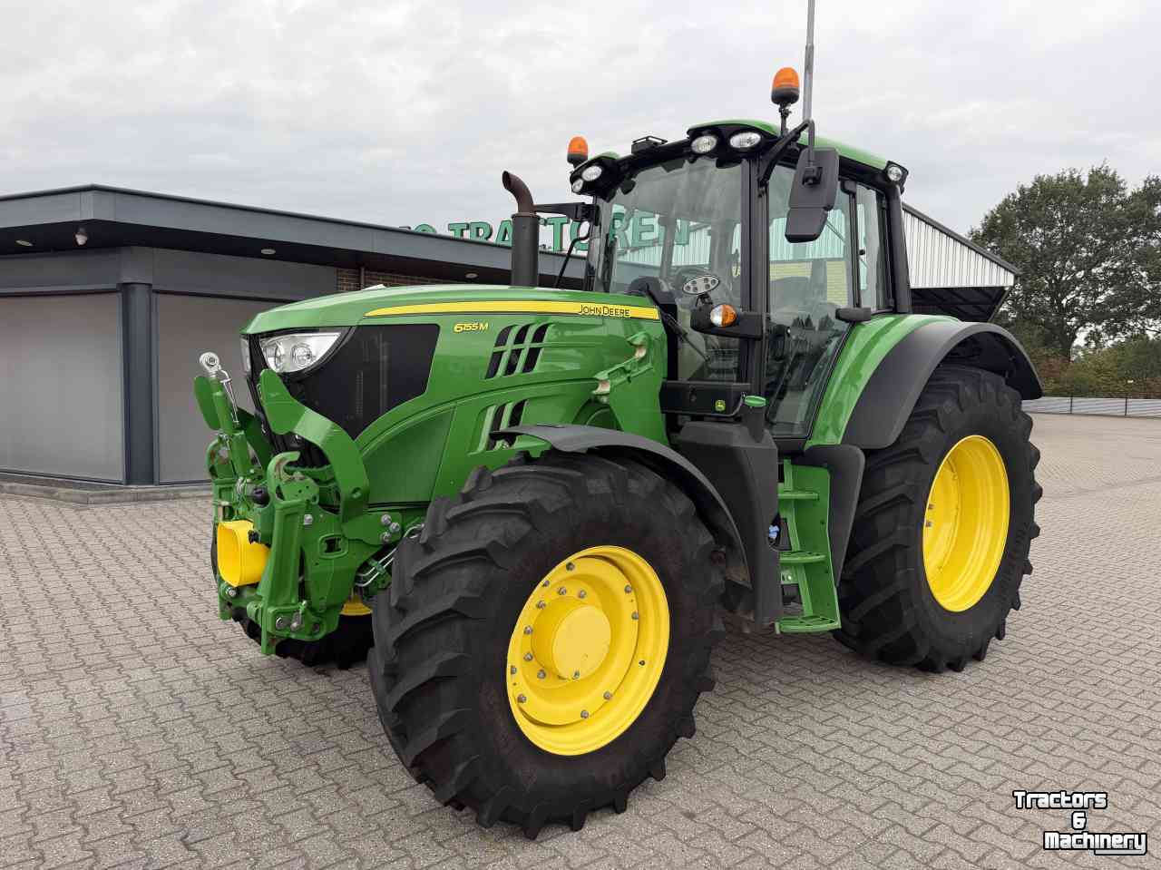 Schlepper / Traktor John Deere 6155M CQ40 2023 1120 UUR FH+FA AUTOTRAC-READY!!!