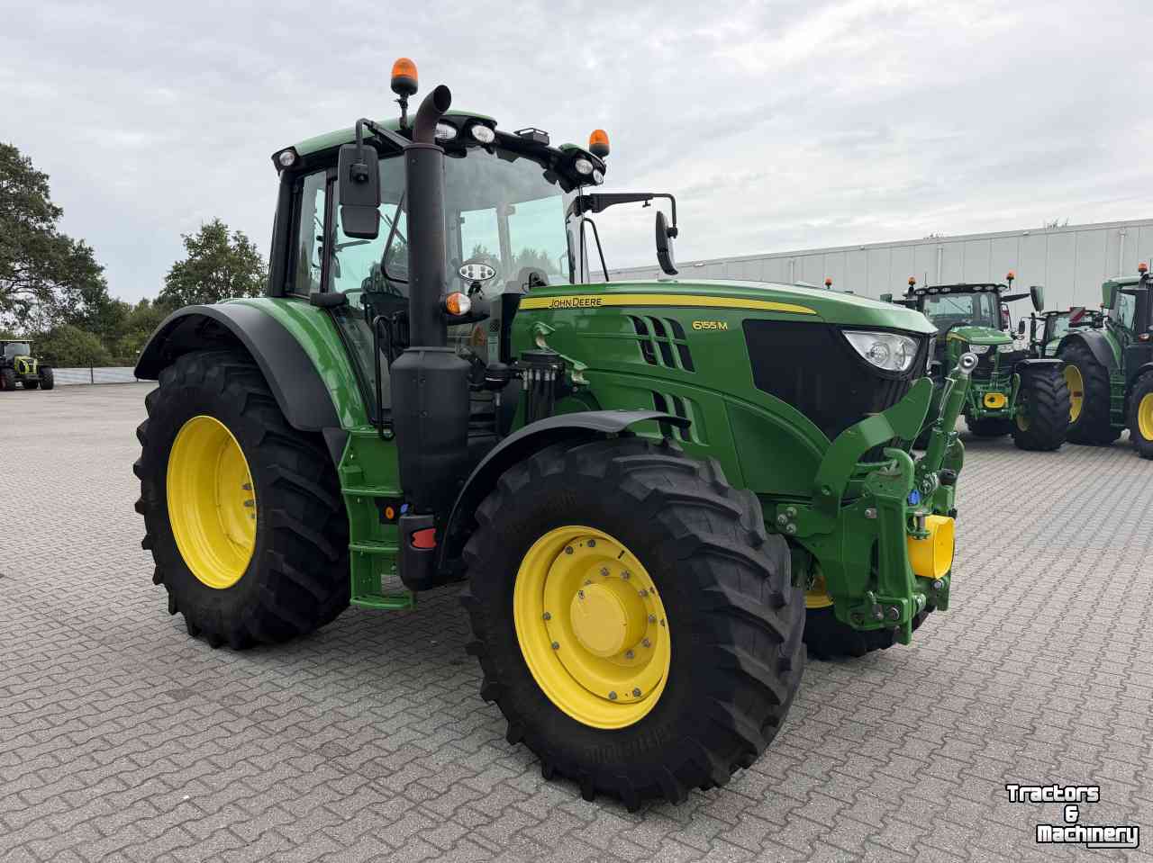 Schlepper / Traktor John Deere 6155M CQ40 2023 1120 UUR FH+FA AUTOTRAC-READY!!!