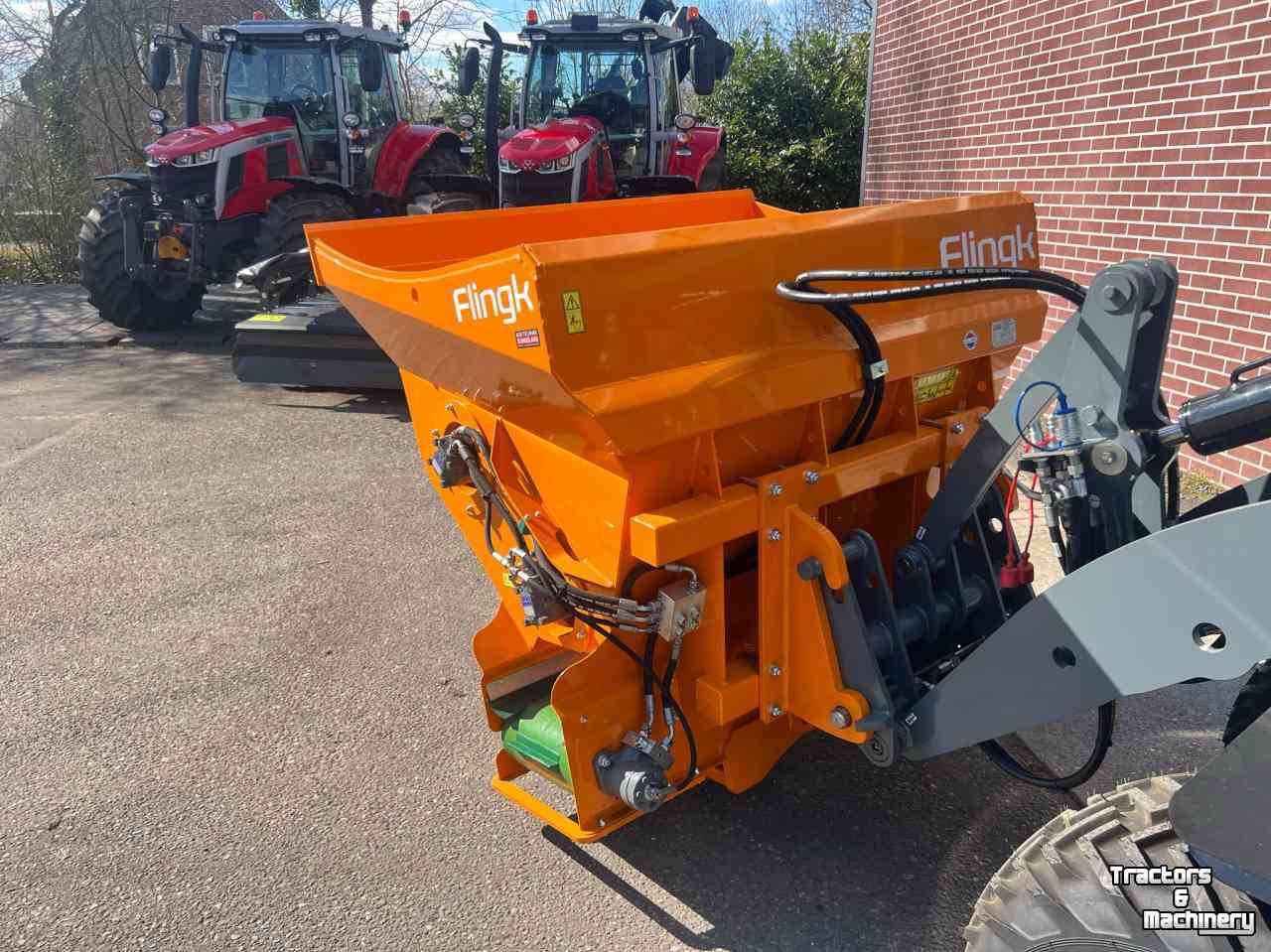 Sägemehl Streuer für Liegeboxen Flingk KSS 1015 boxenstrooier / zaagselstrooier / instrooibak
