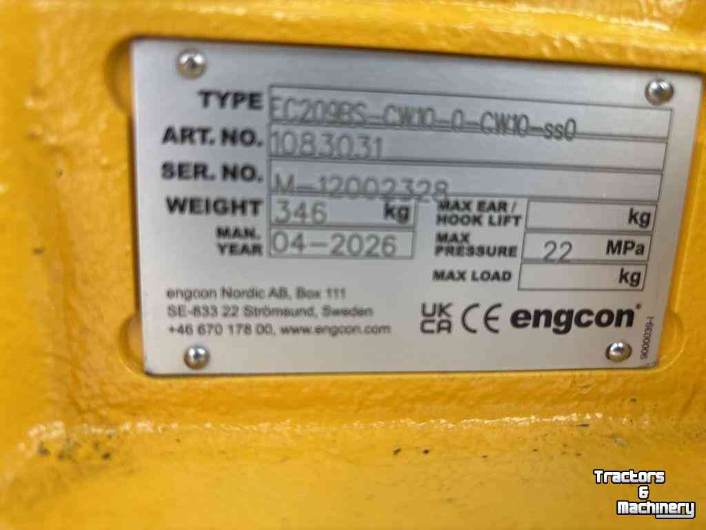 Rotatoren Engcon EC209BS Draaikantelkop
