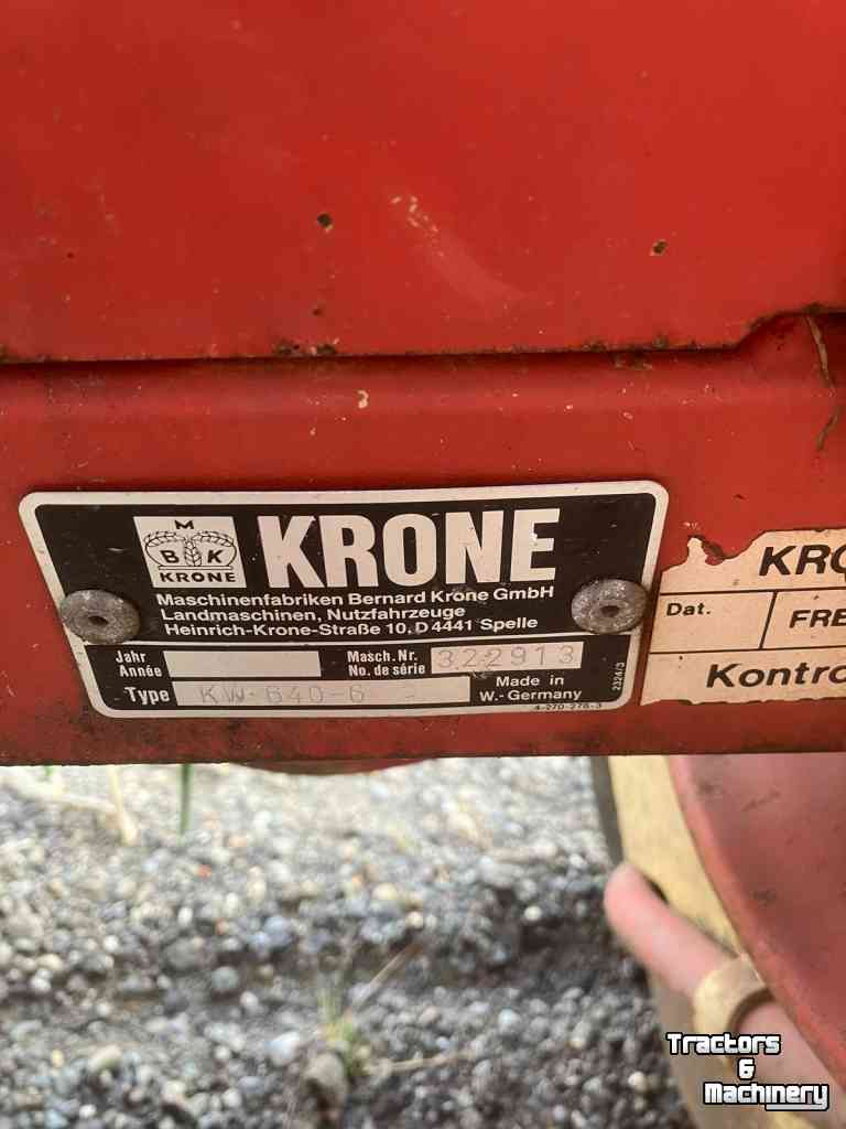 Kreiselheuer Krone 6.40/6 schudder