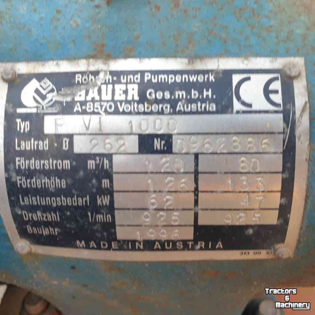 Beregnungpumpe Bauer F VI  1000