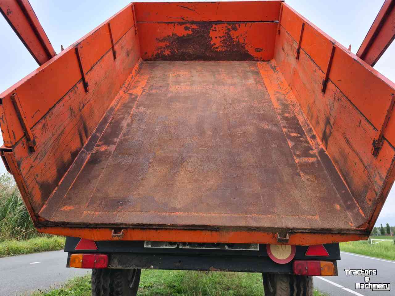 Kipper Agromet T039 5 tons kipper in nette staat