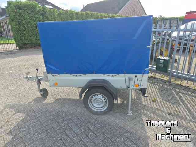 Tieflader / Anhänger  Huif aanhanger 750 kg.