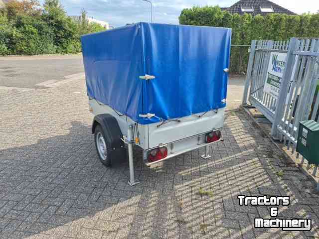 Tieflader / Anhänger  Huif aanhanger 750 kg.
