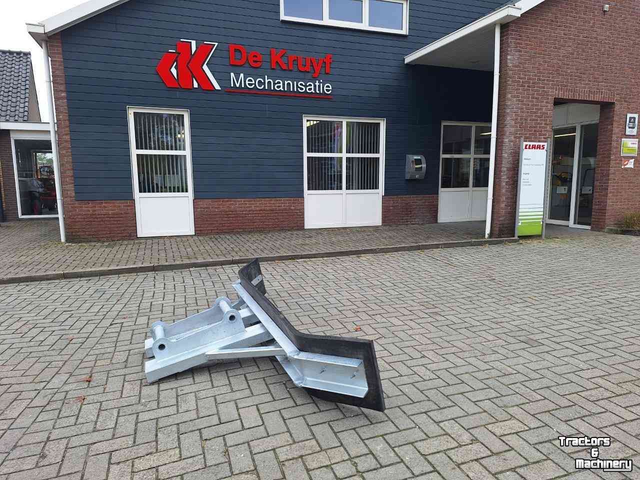 Gummi-Schieber  Heavy-Duty S60 rubberschuif 255 cm / modderschuif / wegenschuif