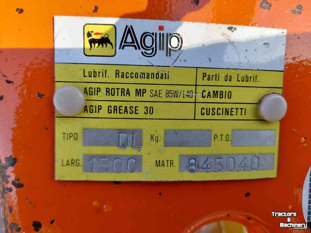 Kreiselegge  Agip BL-1500 Rotorkopeg / Rotoreg / Kopeg
