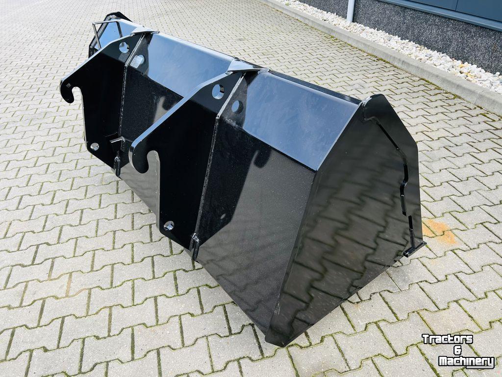 Radlader VTM schep/volumebak JCB Case NH Volvo