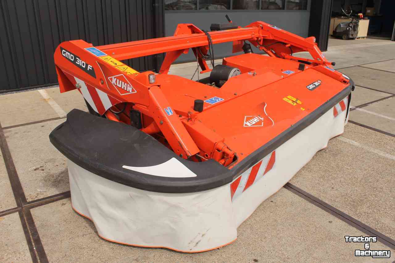 Mähwerk Kuhn GMD310F-FF front schijvenmaaier frontmaaier zwadtrommels