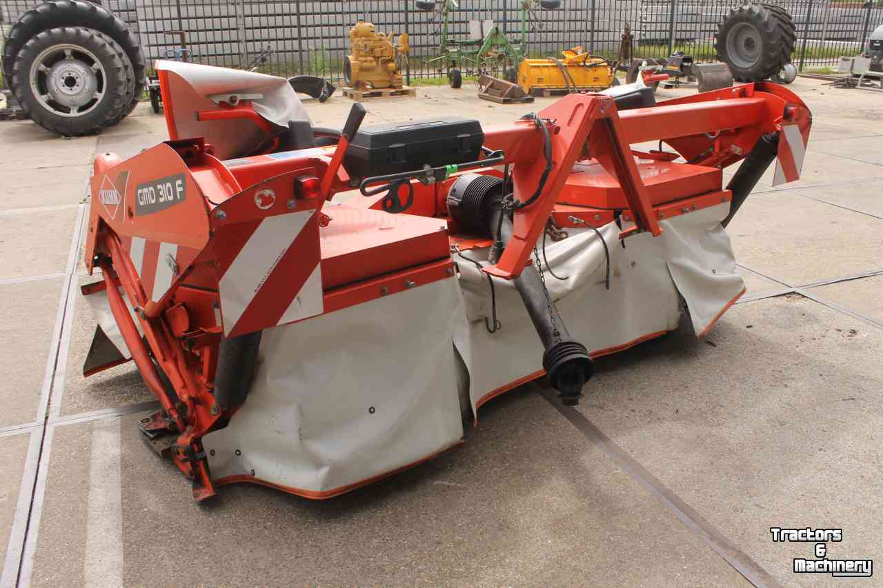 Mähwerk Kuhn GMD310F-FF front schijvenmaaier frontmaaier zwadtrommels