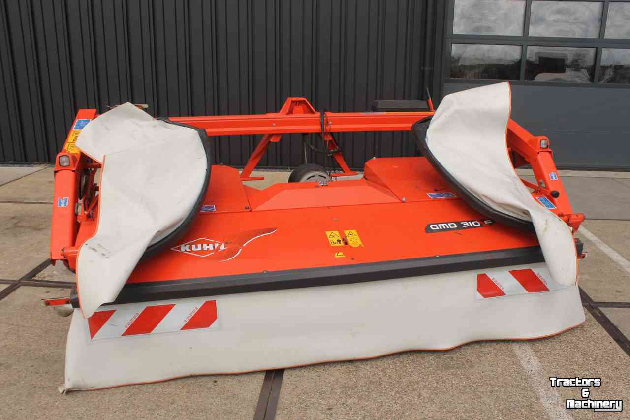 Mähwerk Kuhn GMD310F-FF front schijvenmaaier frontmaaier zwadtrommels