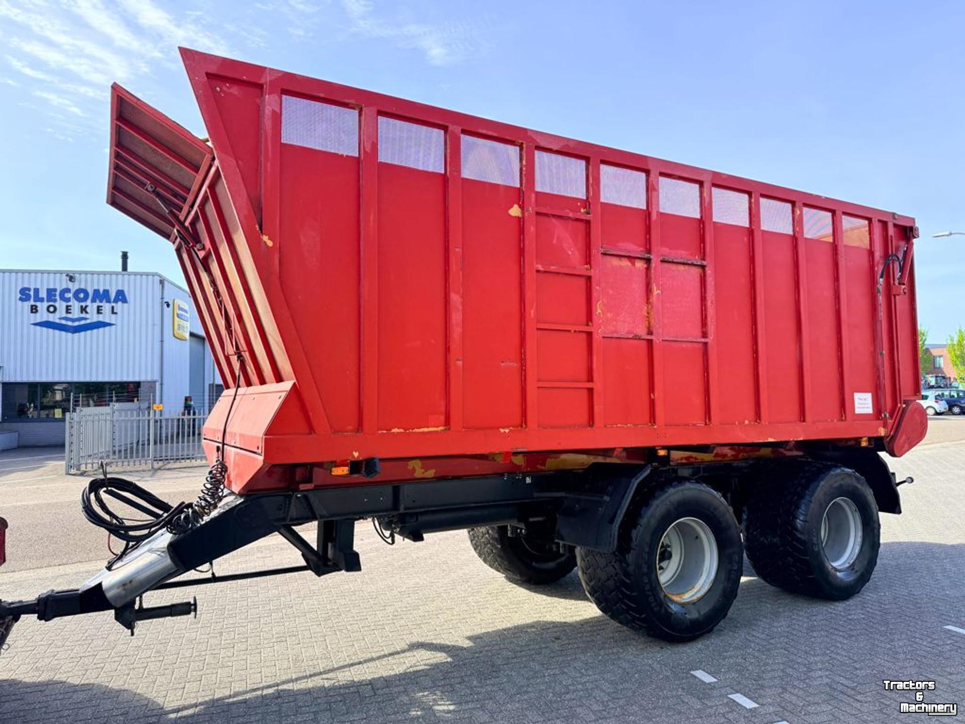 Kipper Kennis Silagewagen 40m3