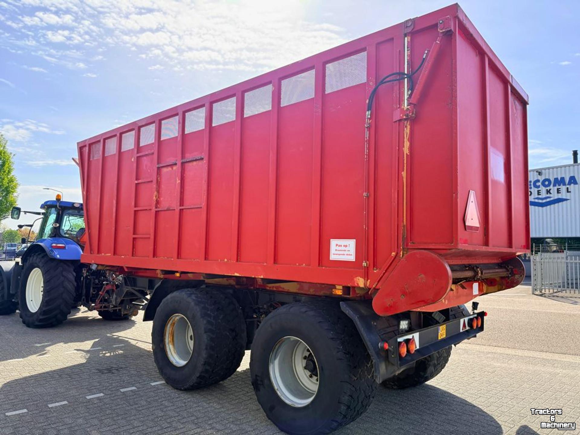 Kipper Kennis Silagewagen 40m3