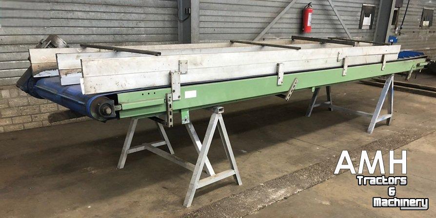 Steigförderband  5620X900 2-delige opvoerband,  zweibahniges Förderband,