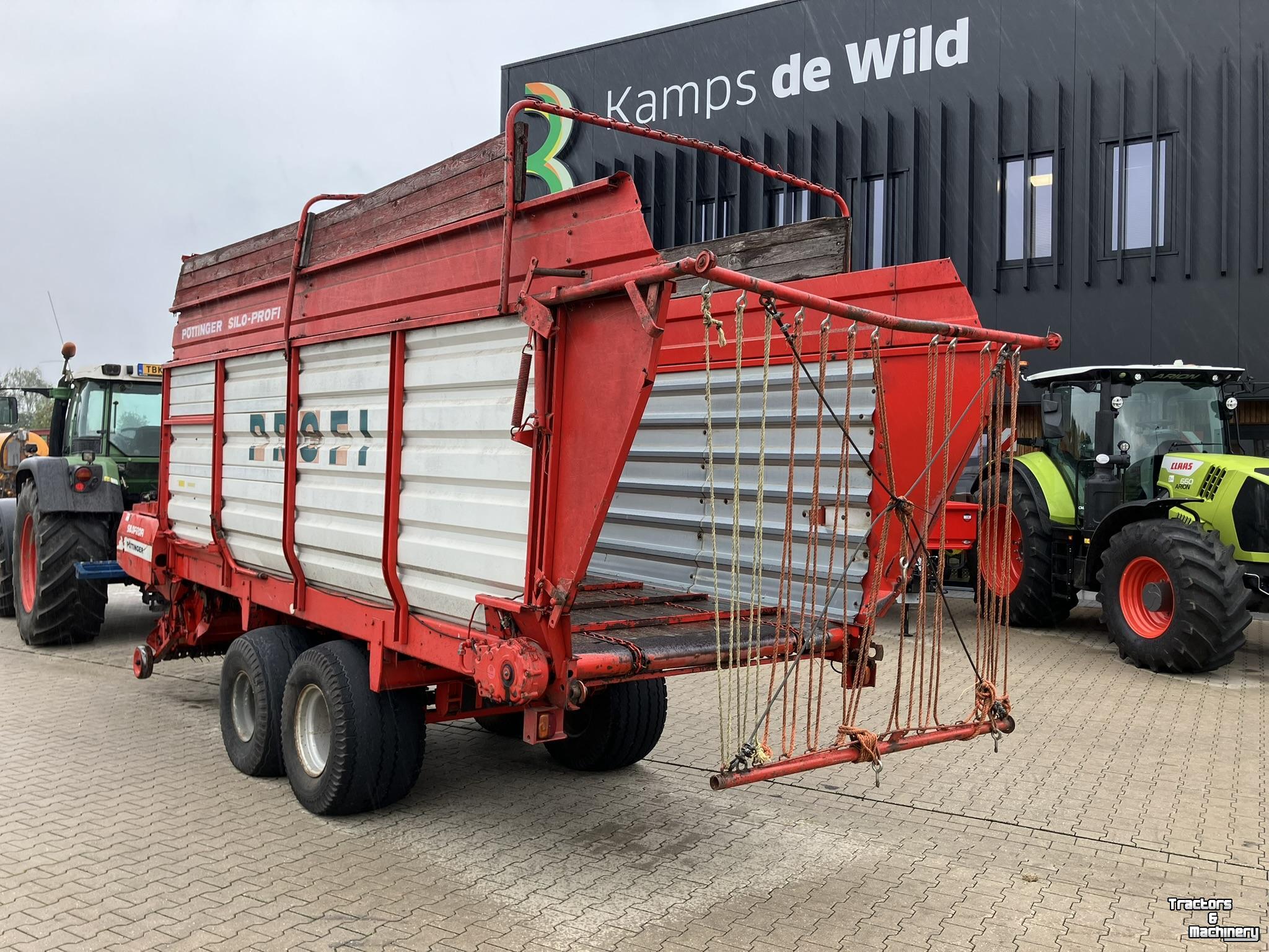 Tiefladeanhänger Pottinger SW 102 SILO PROFI 1
