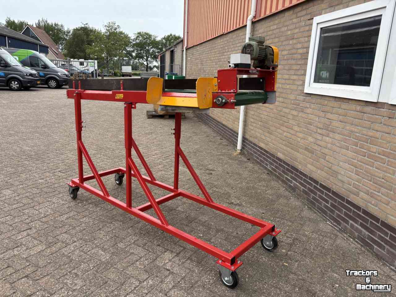 Förderband  Transportband, op frame