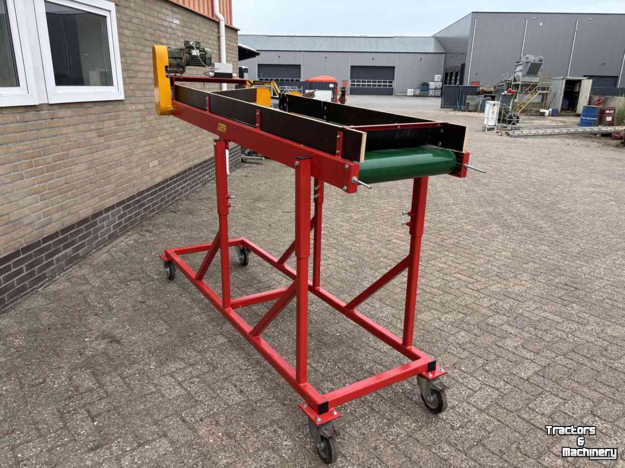 Förderband  Transportband, op frame