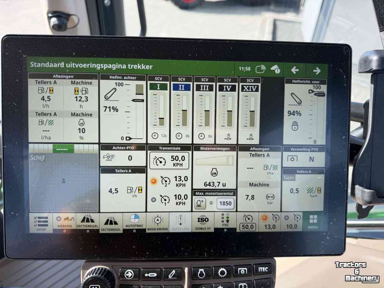 Schlepper / Traktor John Deere 6R175 AP 50KM COMMAND-PRO G5-PLUS 2024 645 UUR!!!
