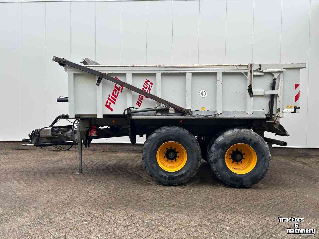 Erdbau-kipper Fliegl ASW 248 S Tandem