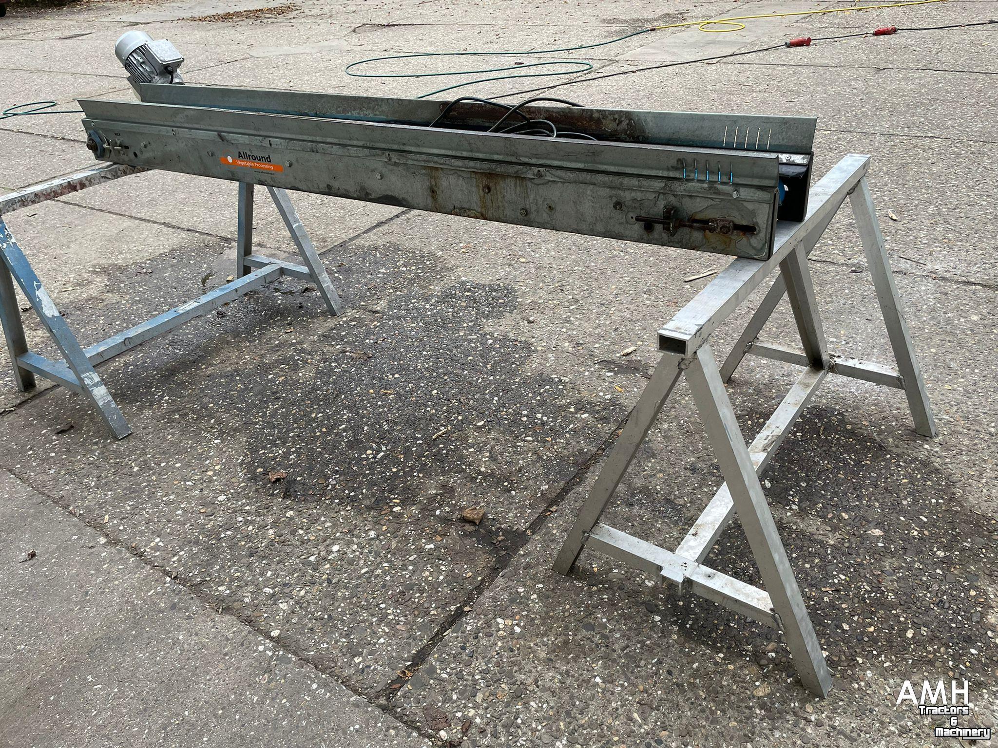 Förderband Allround Vlakke band 2400X200 TRANSPORTBAND VLAKKE BAND FLAT BELT CONVEYOR BELT FLACHBAND FÖRDERBAND