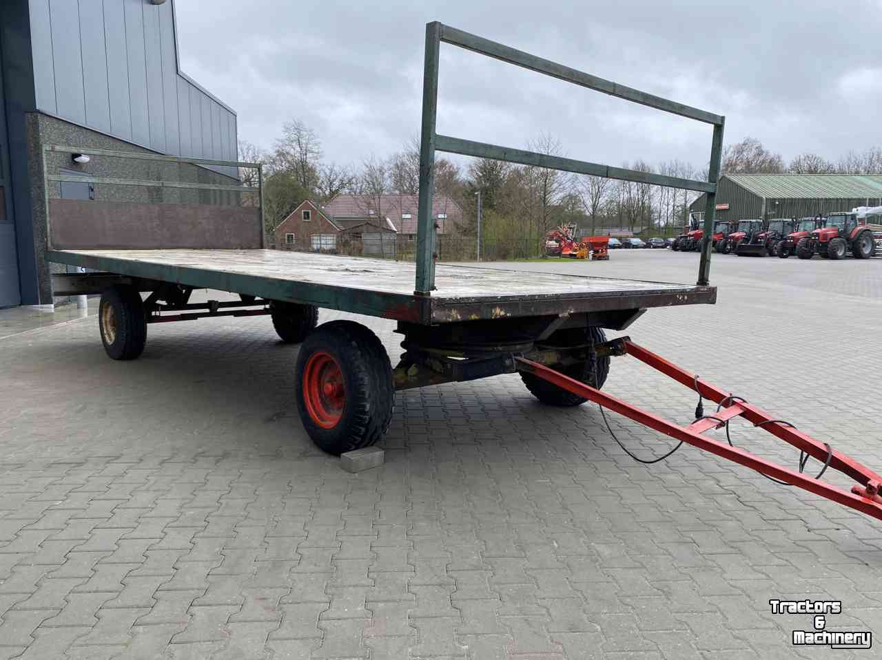 Anhänger  Landbouwwagen 600x200 cm / Landbouw aanhanger / Balenwagen / Platte wagen / Vierwielige aanhangwagen