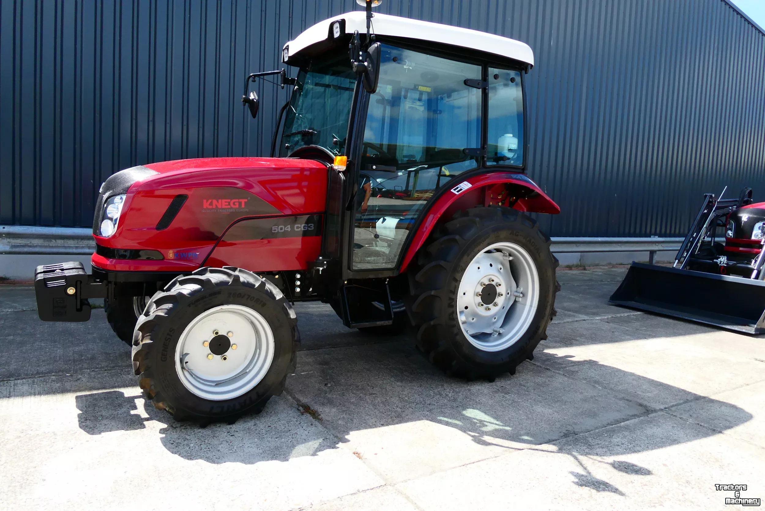 Schlepper / Traktor Knegt 504 G3 Cabine