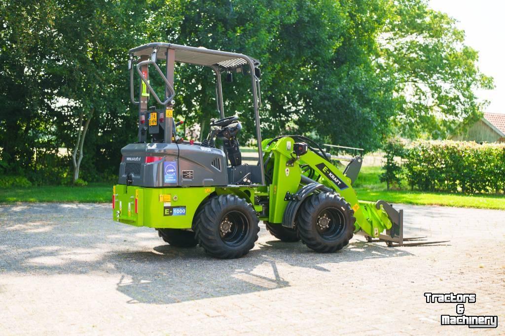 Radlader E-Kraft E1000 PRO Lithium minishovel wiellader