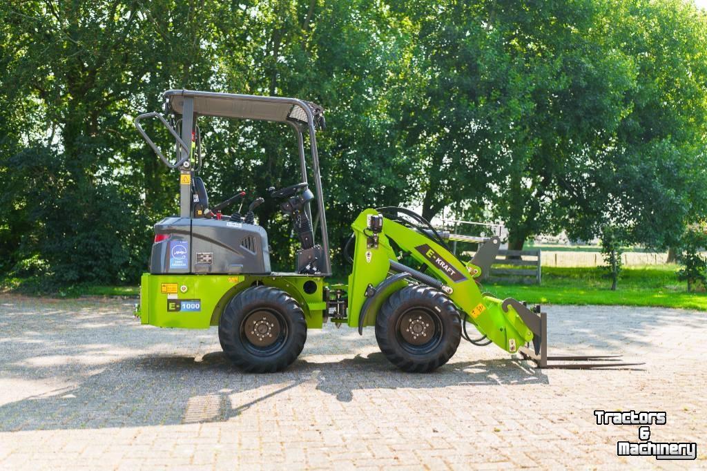 Radlader E-Kraft E1000 PRO Lithium minishovel wiellader