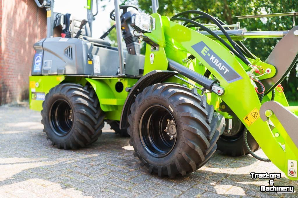 Radlader E-Kraft E1000 PRO Lithium minishovel wiellader