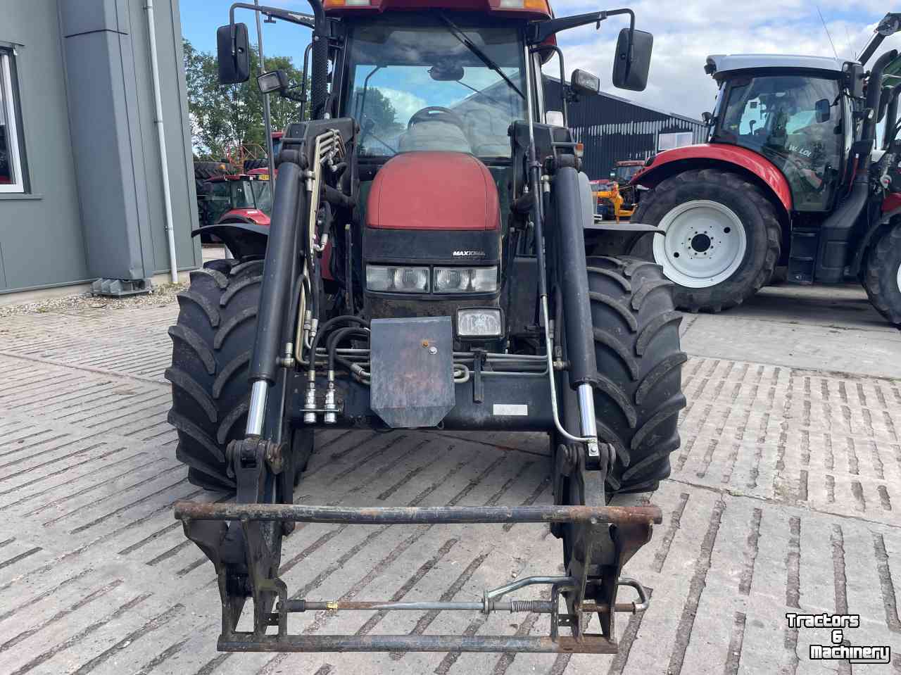 Schlepper / Traktor Case-IH JX1090U met voorlader