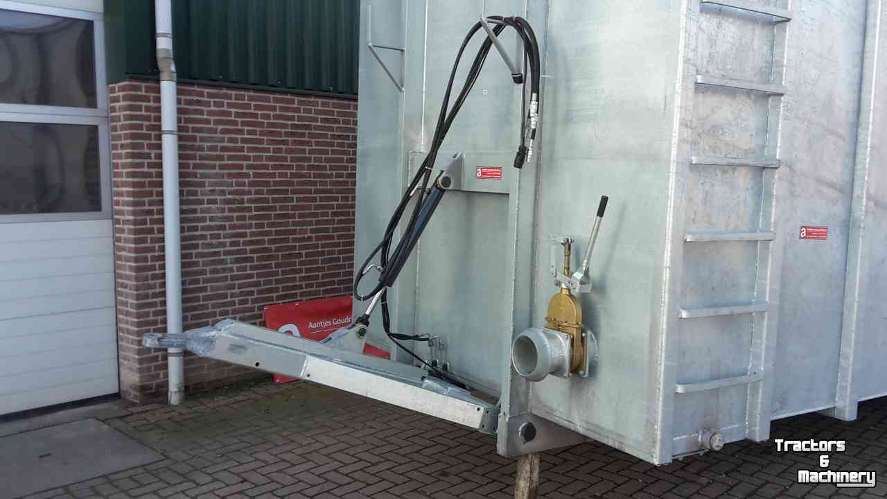Güllecontainer  Gegalvaniseerde mestcontainer / mesttransportcontainer