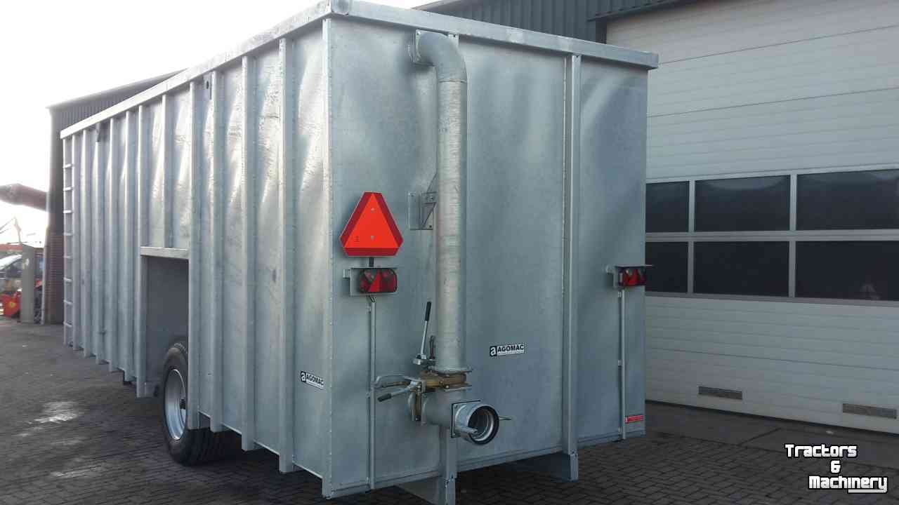 Güllecontainer  Gegalvaniseerde mestcontainer / mesttransportcontainer