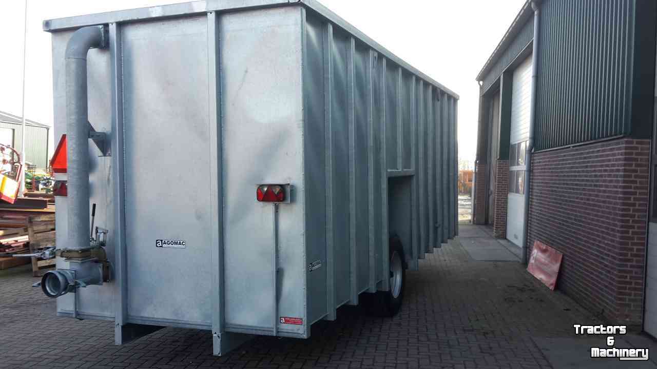 Güllecontainer  Gegalvaniseerde mestcontainer / mesttransportcontainer
