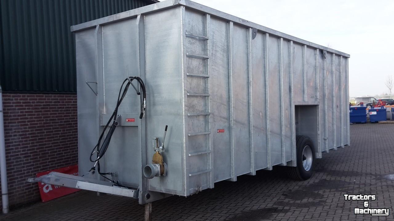 Güllecontainer  Gegalvaniseerde mestcontainer