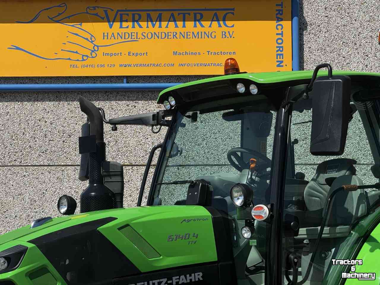 Schlepper / Traktor Deutz-Fahr Agrotron 6140-4TTV vario Fronthef Stage V  Hydr rem 50km