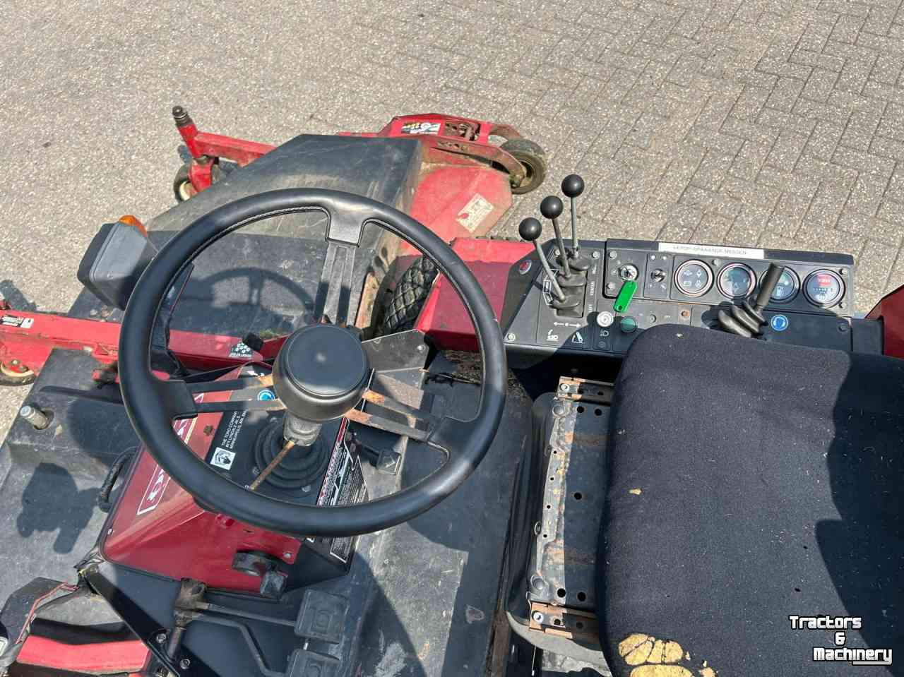 Aufsitzrasenmäher Toro 455 D 3 deleige cirkelmaaier