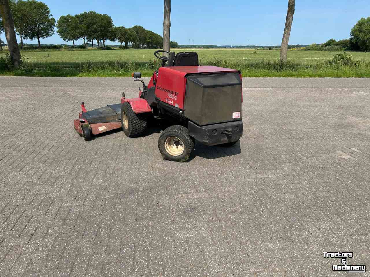 Aufsitzrasenmäher Toro 455 D 3 deleige cirkelmaaier
