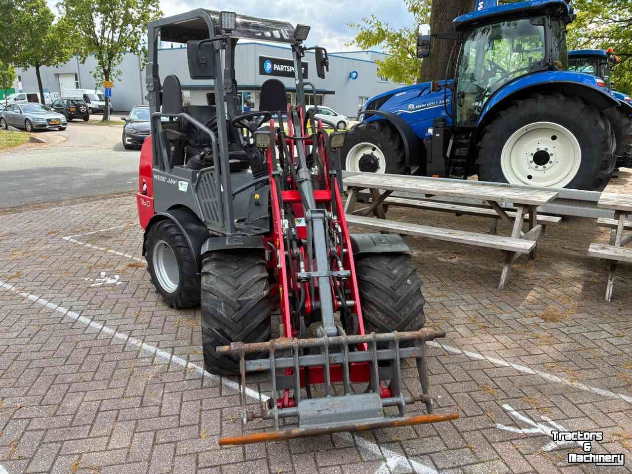 Radlader Weidemann 1160 CX 35 Kniklader