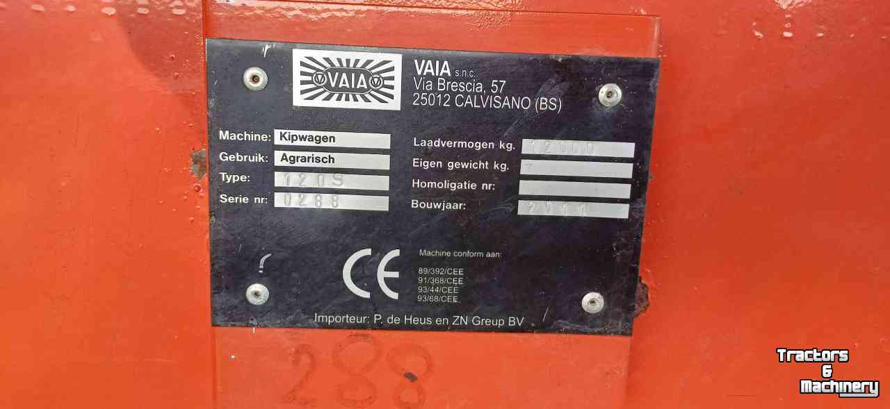 Kipper Vaia Nl120
