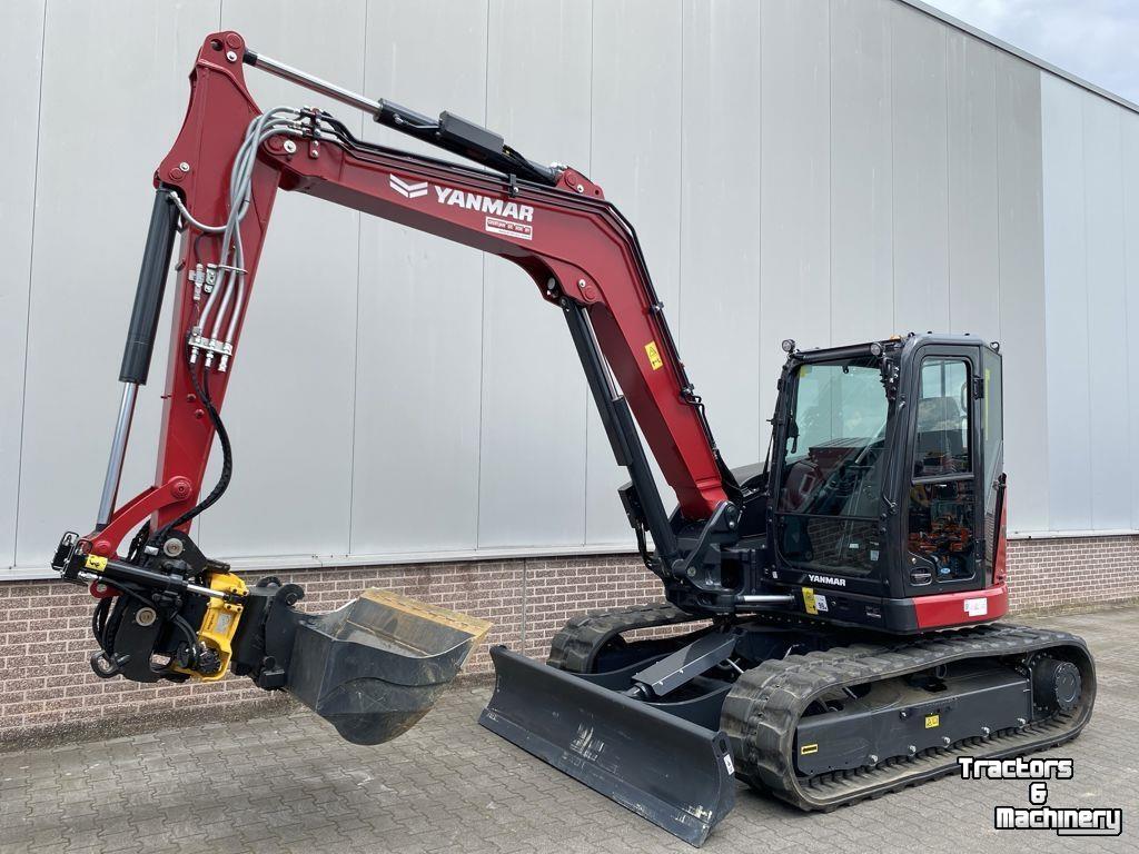 Minibagger Yanmar SV100-7 incl. vaste Engcon (serv. 58382)