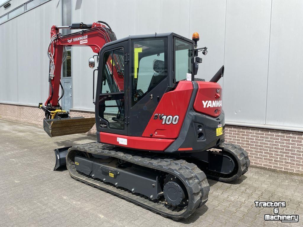 Minibagger Yanmar SV100-7 incl. vaste Engcon (serv. 58382)
