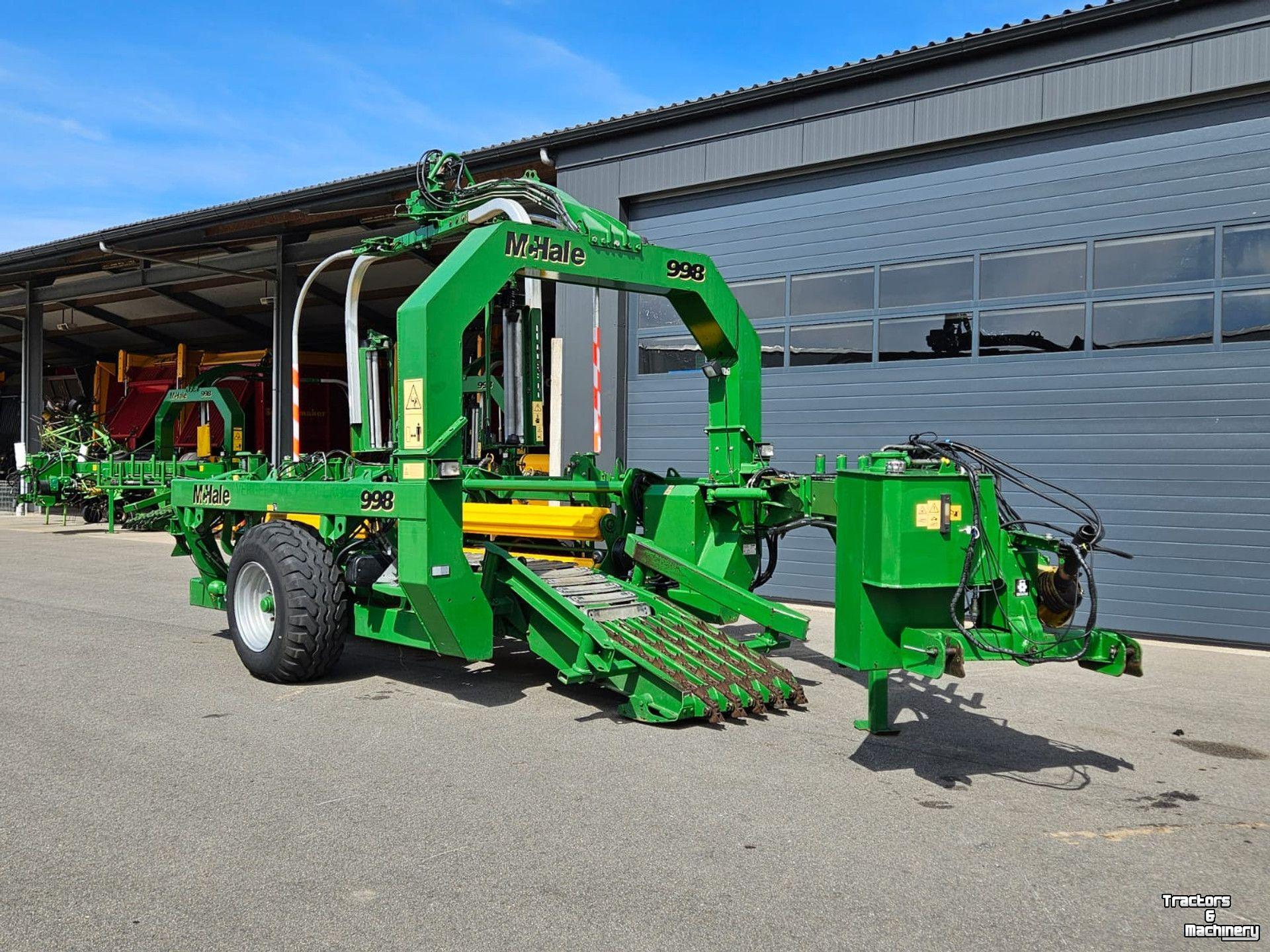 Ballenwickelmaschine McHale 998 Wikkelaar