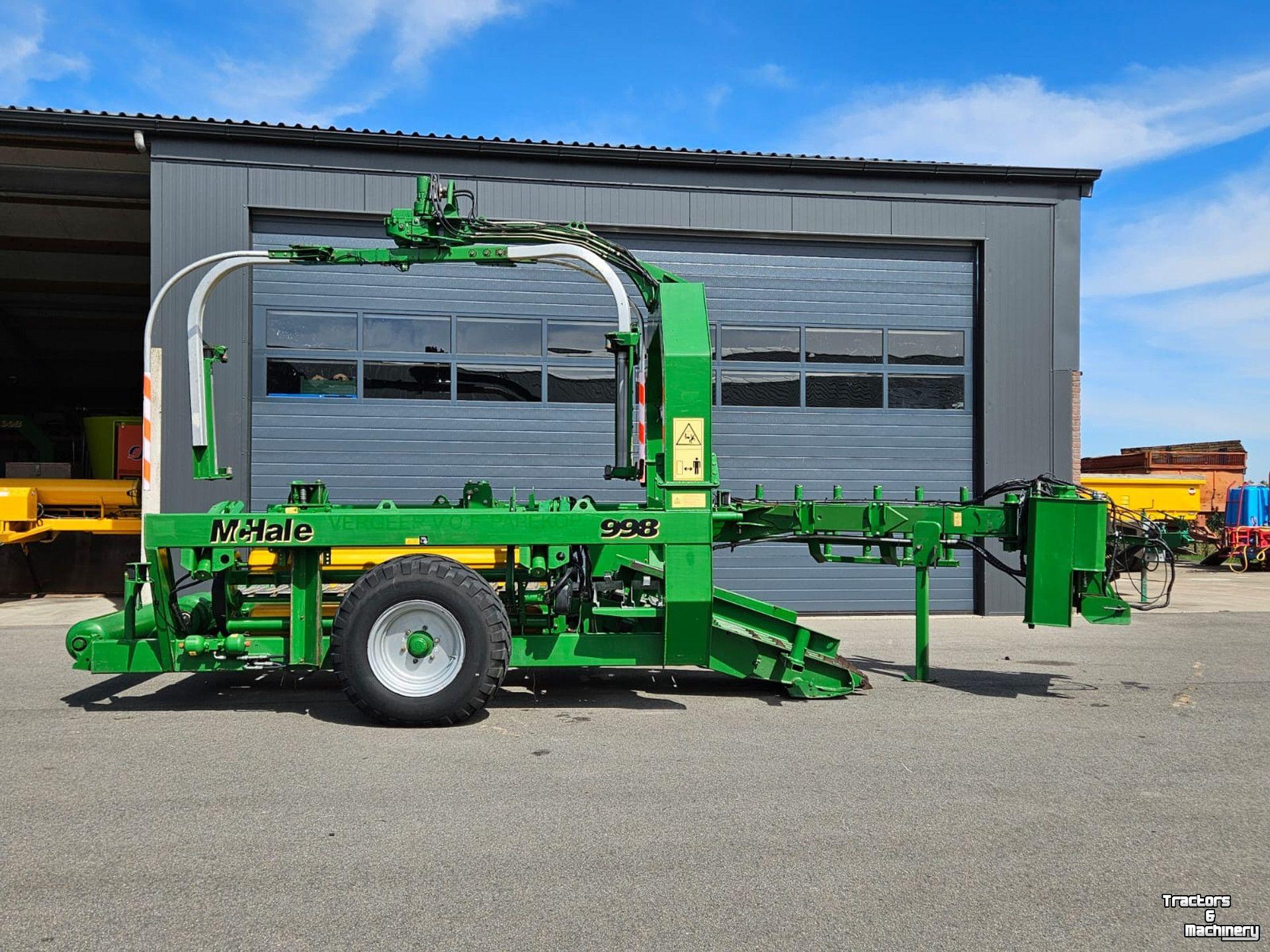 Ballenwickelmaschine McHale 998 Wikkelaar