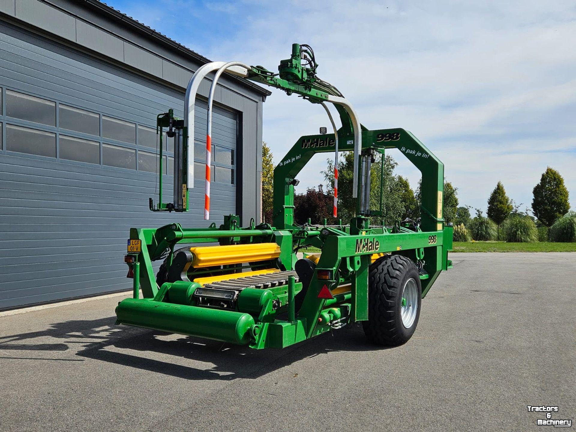 Ballenwickelmaschine McHale 998 Wikkelaar